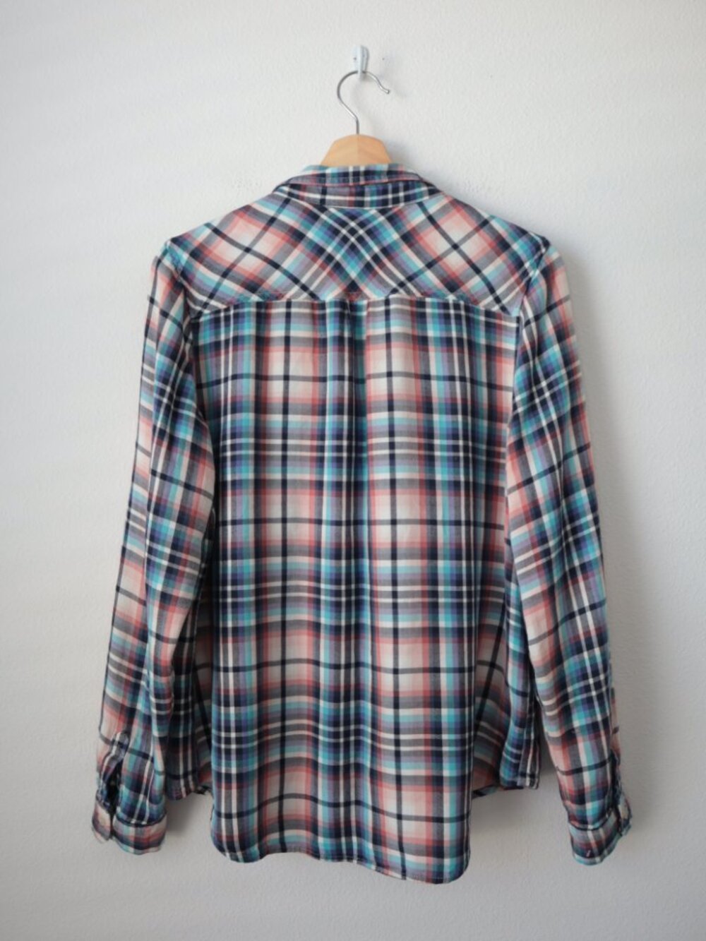 Universal Thread Plaid Button Up Top | M - Picture 5 of 5